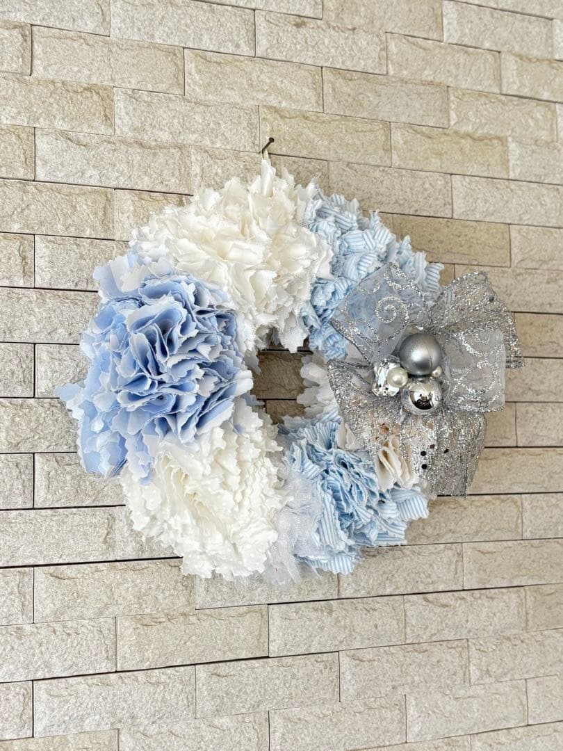 【香香様オーダー品】ハンドメイド　ファブリックリース　5点