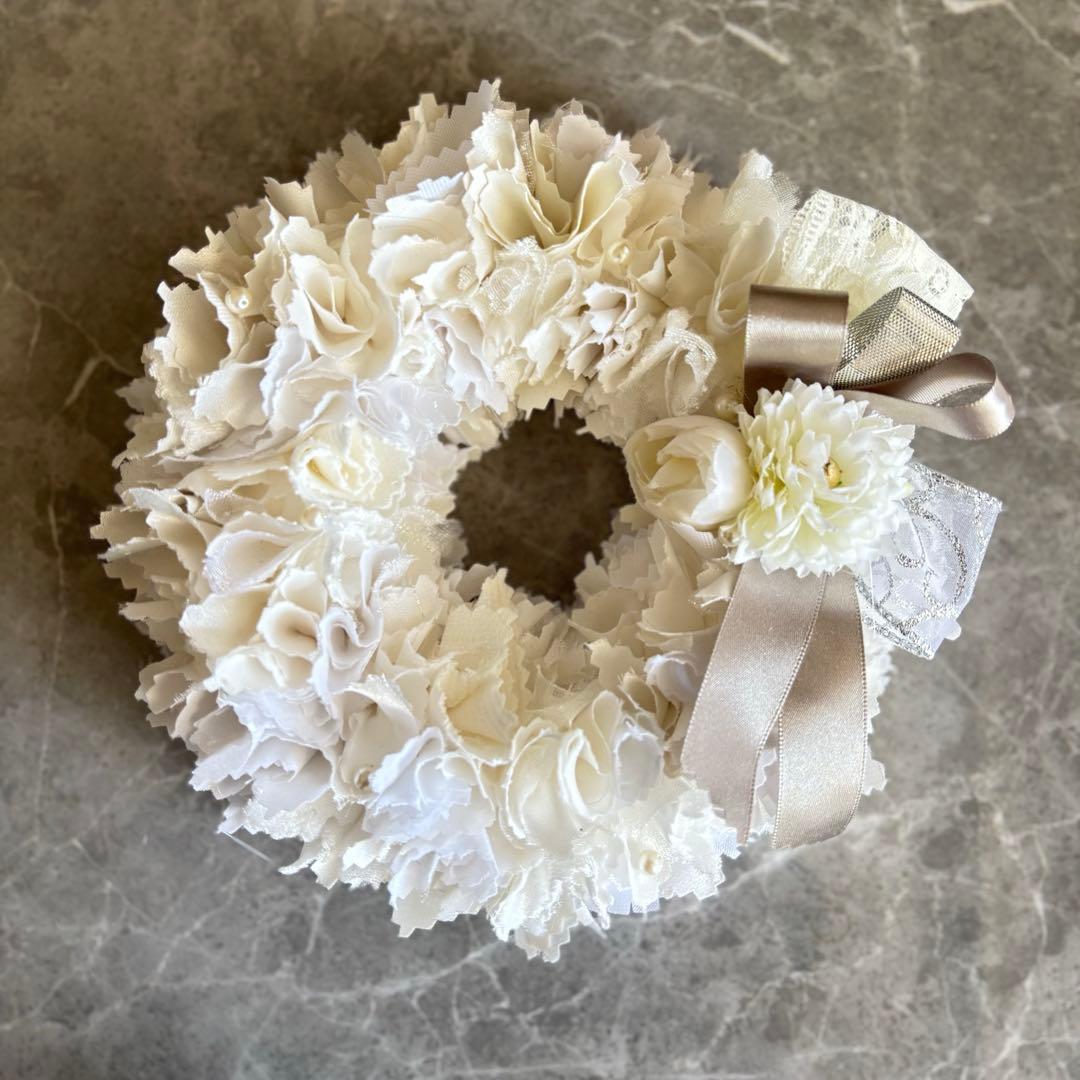 【香香様オーダー品】ハンドメイド　ファブリックリース　5点