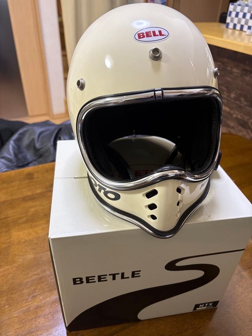 BELL BEETLE ホワイト フルフェイスヘルメット