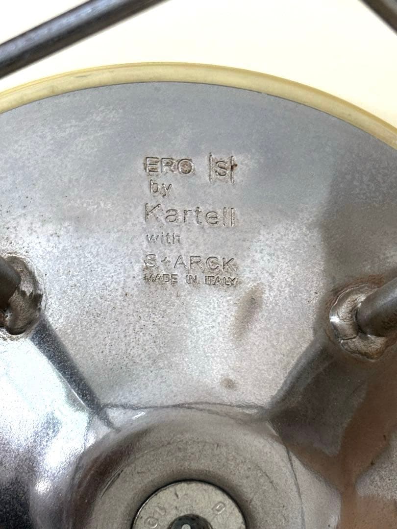 ★Kartell カルテル　エロエスチェア　4本脚　ホワイト