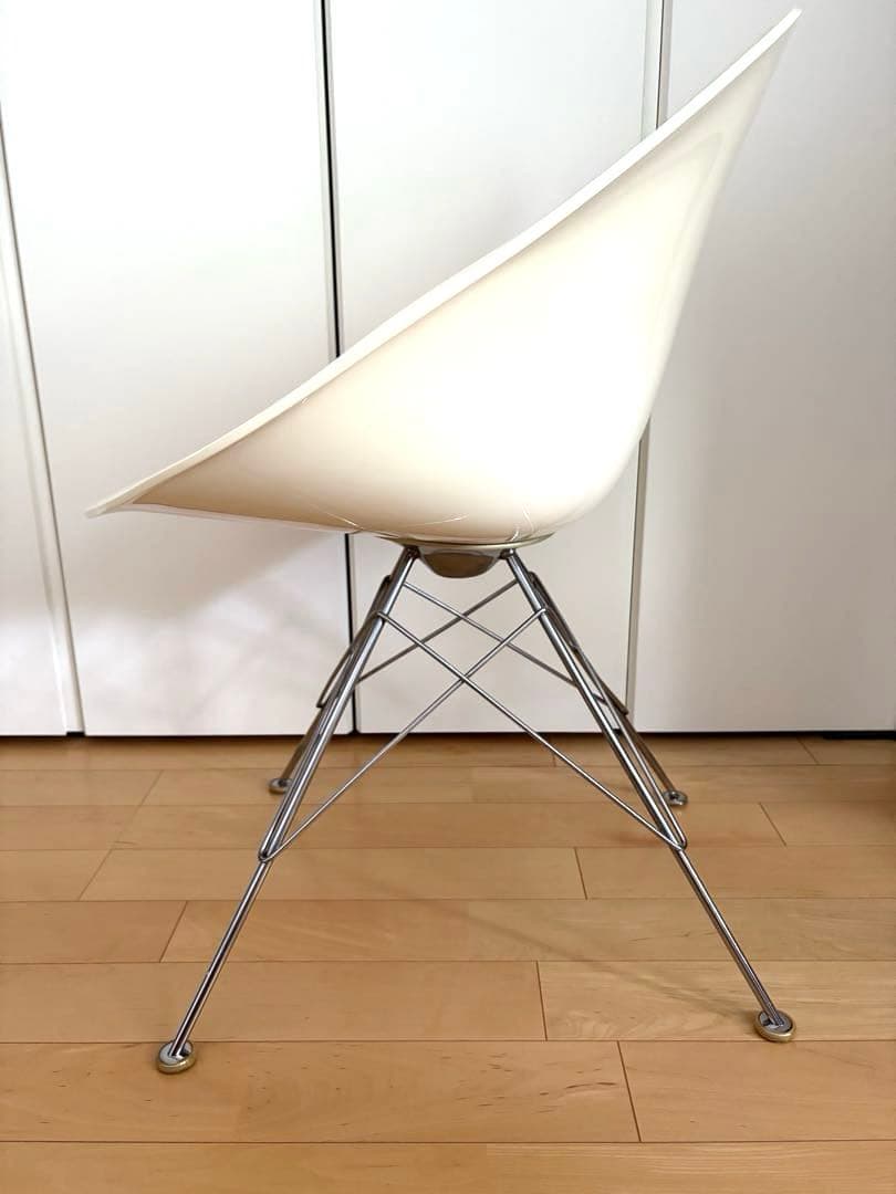 ★Kartell カルテル　エロエスチェア　4本脚　ホワイト