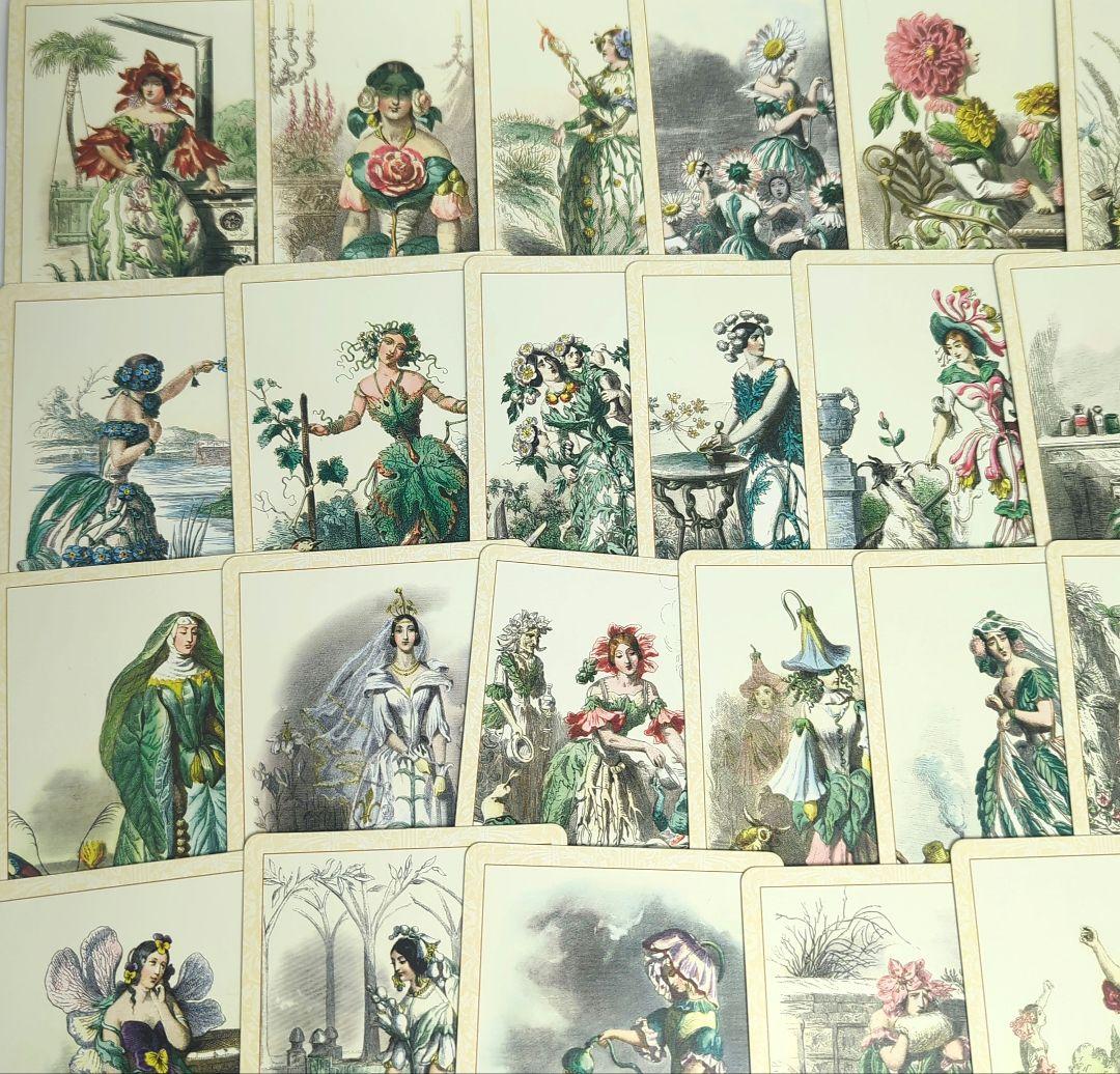 絶版　希少　ヴィクトリアン・フラワー　タロットカード　カレン・マホニー　未使用品