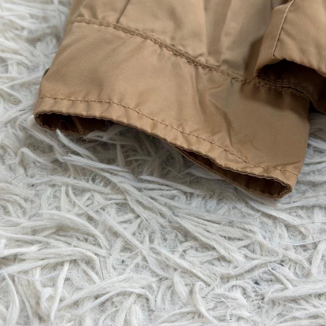 17221✨モンクレール ナイロンパーカー ベージュ フード着脱 1