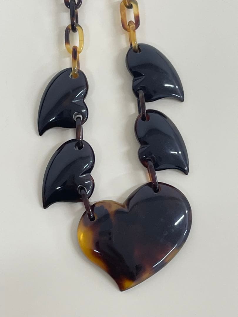 本鼈甲！サンゴ！オパールヴィンテージ ネックレス