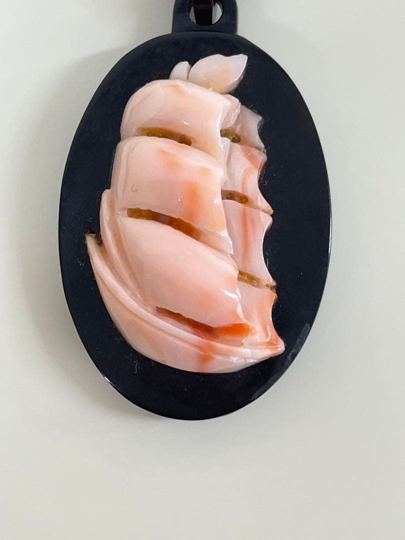 本鼈甲！サンゴ！オパールヴィンテージ ネックレス