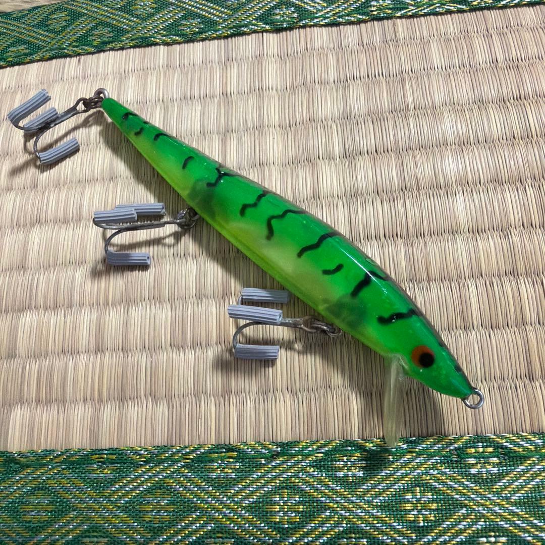 ミスターM！　　　オールド　ヘドン　ヘッドハンターミノー　グリーン