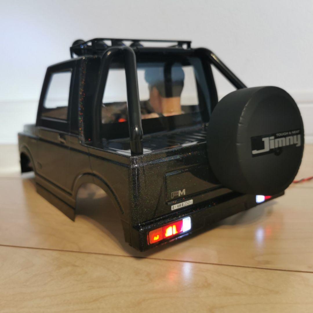 浜*風様 ジムニー ラジコン ボディ LED16 タミヤ WR-02 ワイルドウ