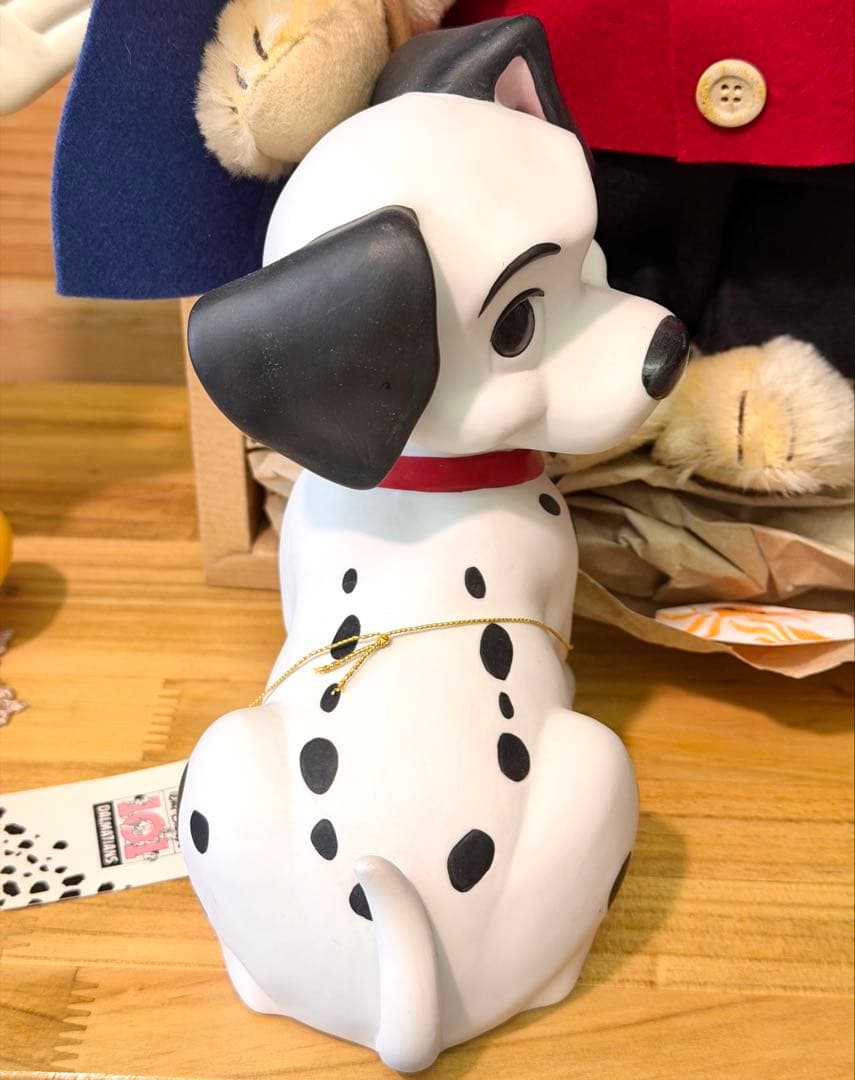 加藤工芸　ディズニー101匹わんちゃん　ガーデンスタチュー