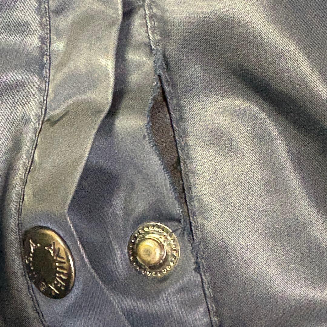 希少　アヴィレックス　AVIREX (S) ma-1　ユニオンジャック　35周年