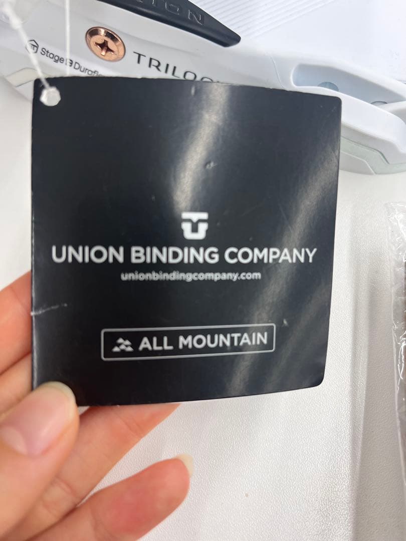 UNION TRILOGYスノーボード用バインディング