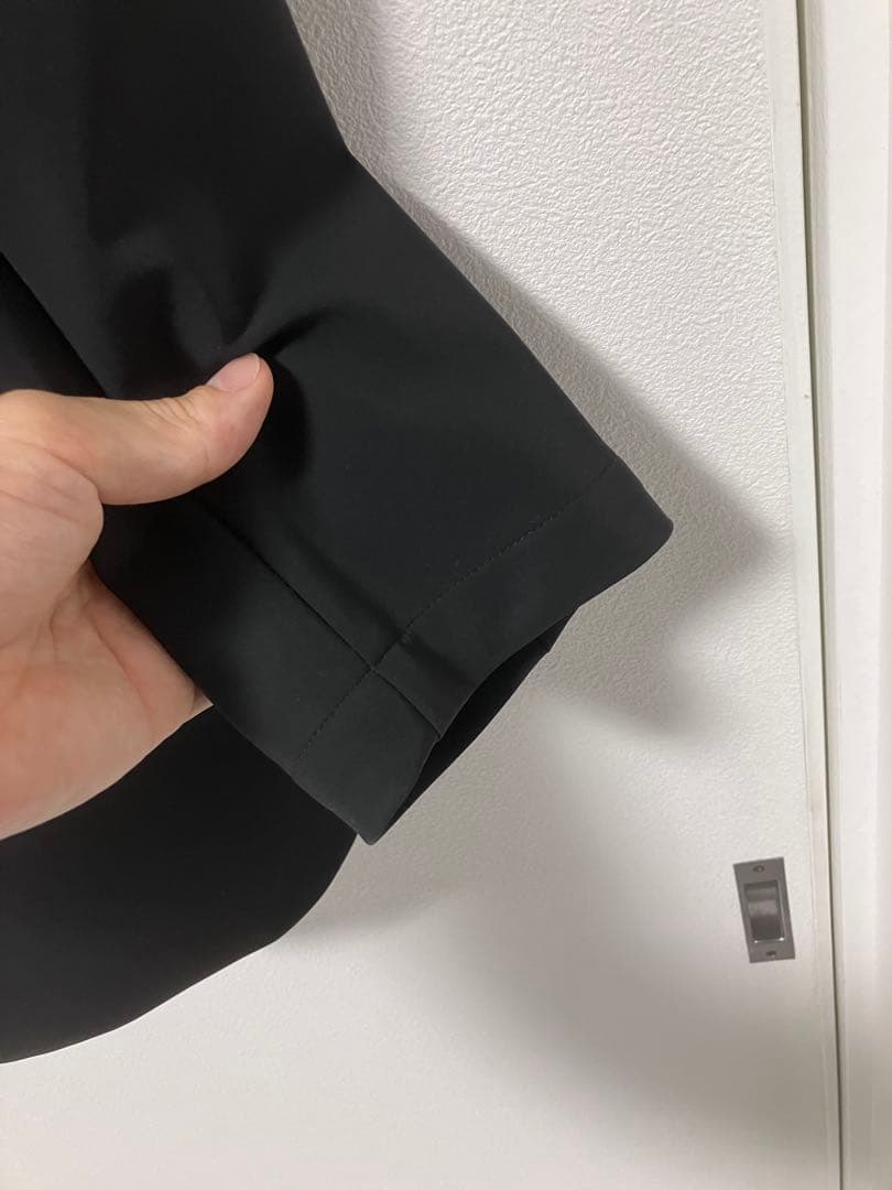 【美品】Theory ストレッチパンツ/ジャケット セットアップ 黒