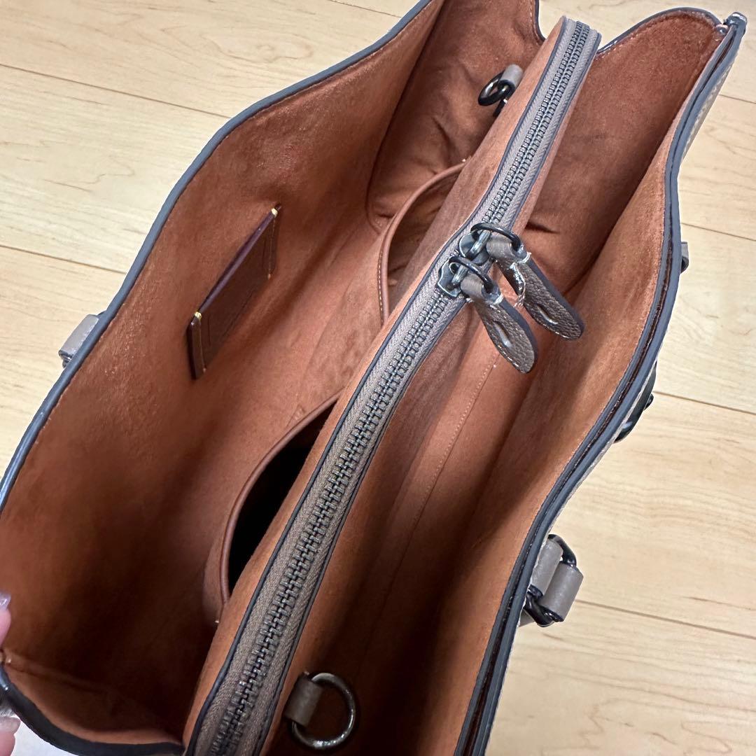 COACH ブルックキャリーオール　美品