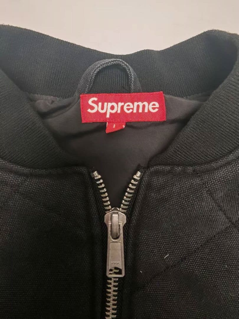 w*y様 Zip-Off Sleeve Quilted Bomber Jacke