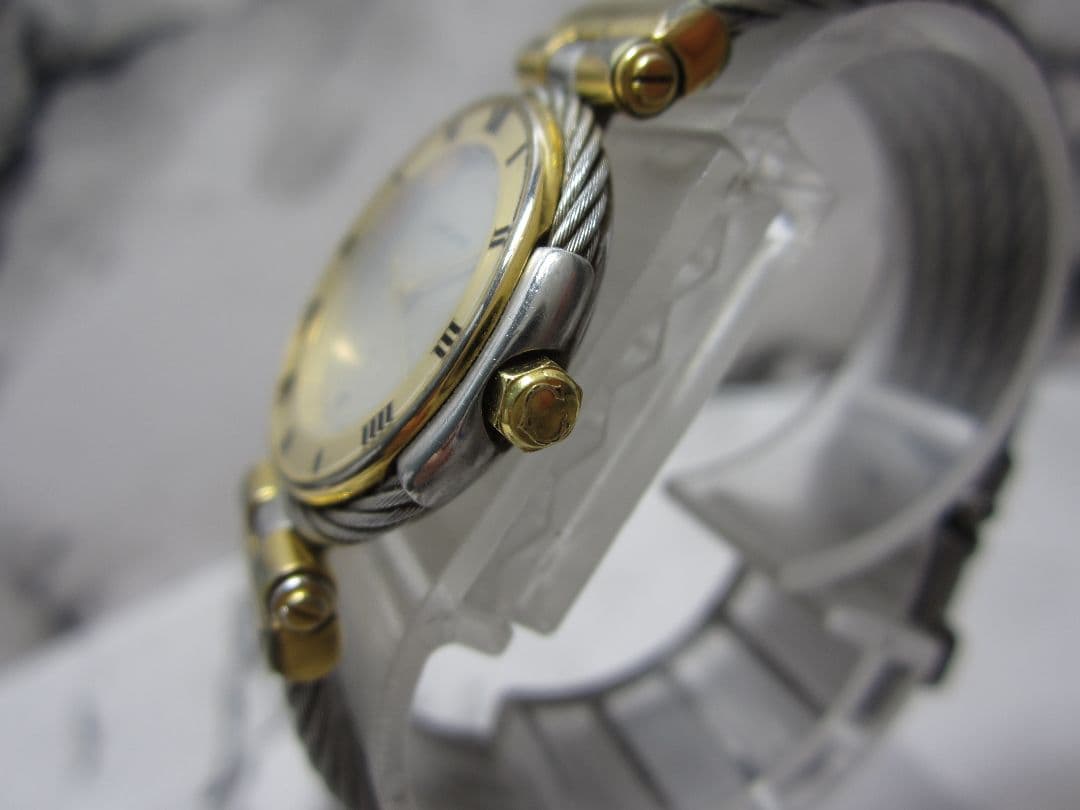 PHILIPPE CHARRIOL 腕時計 アナログ ゴールド/シルバー