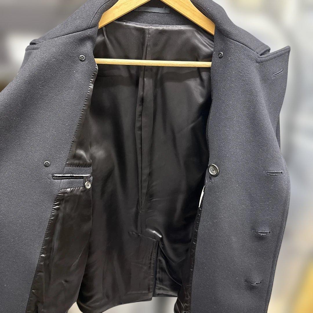 EDIFICEエディフィスピーコート 100%wool 日本製