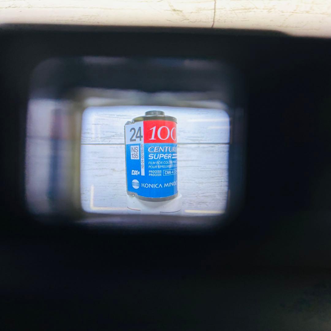 【動作良好】Konica フィルムカメラ 現場監督 LENS 35 WB