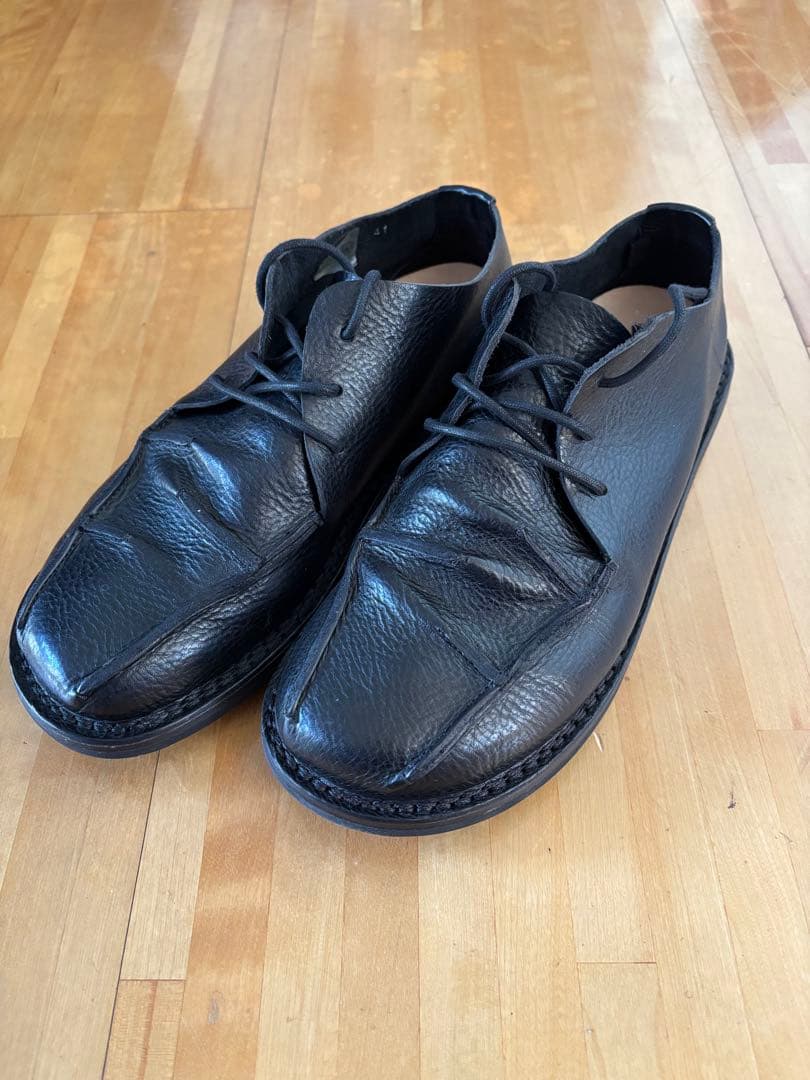 最終価格　trippen 黒 シューズ