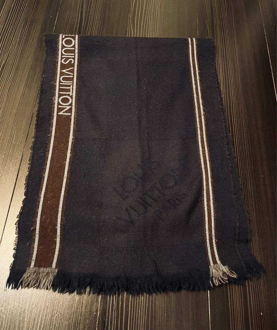 LOUIS VUITTON マフラー　エシャルプ　メサジェ