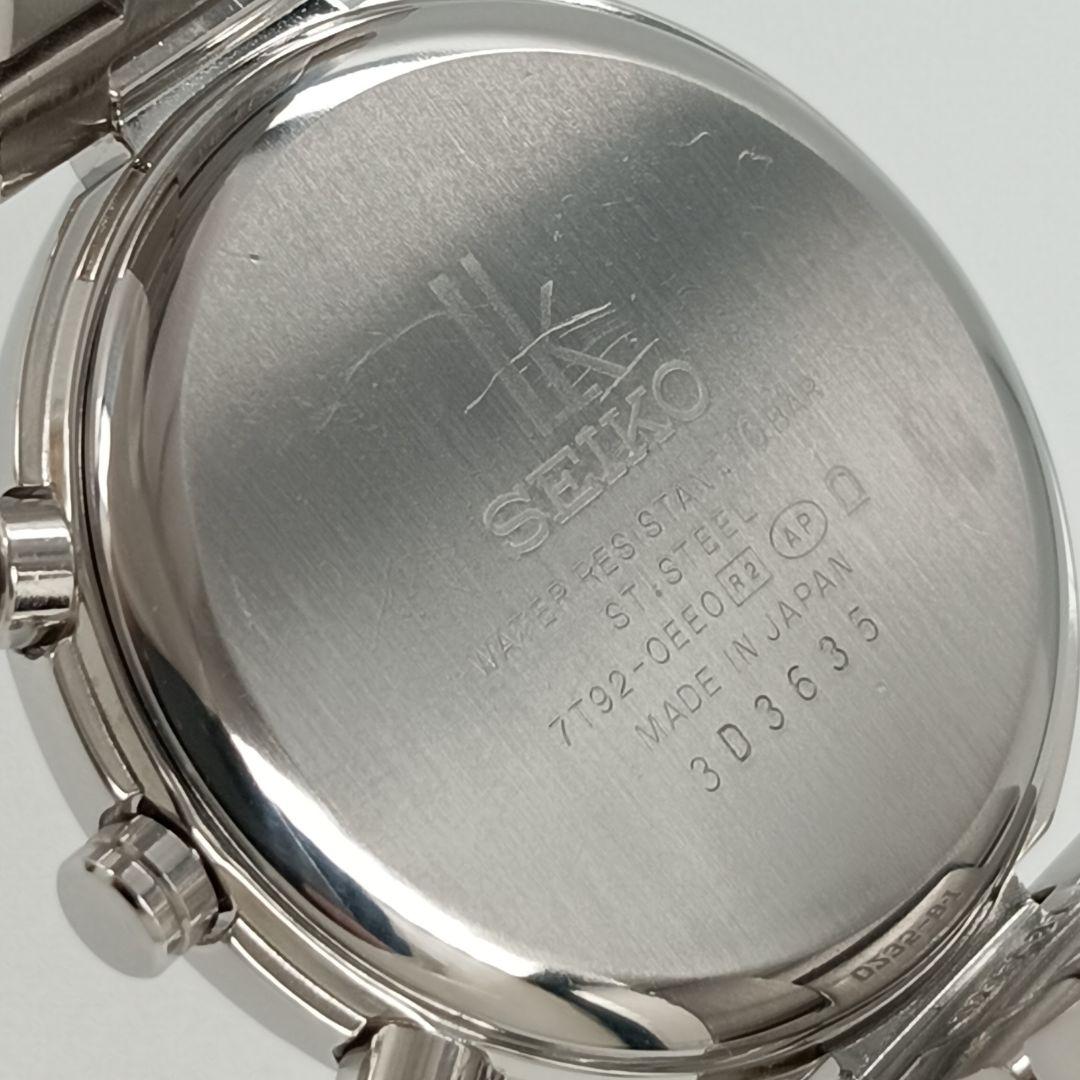 【美品 クロノグラフ】セイコー　ルキア　レディース腕時計　A9I-2