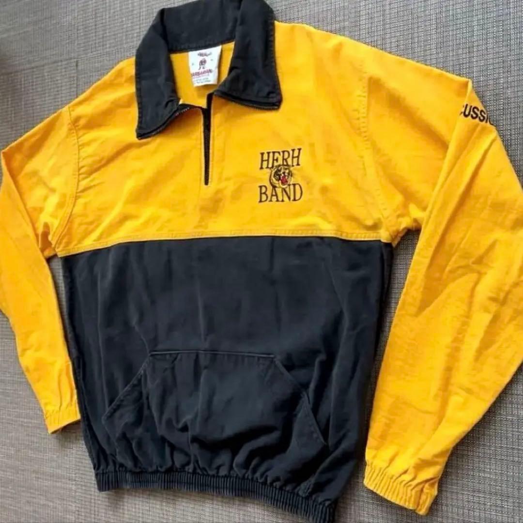 ★【希少】90s 製BARBARIANハーフジップスタッフジャケット