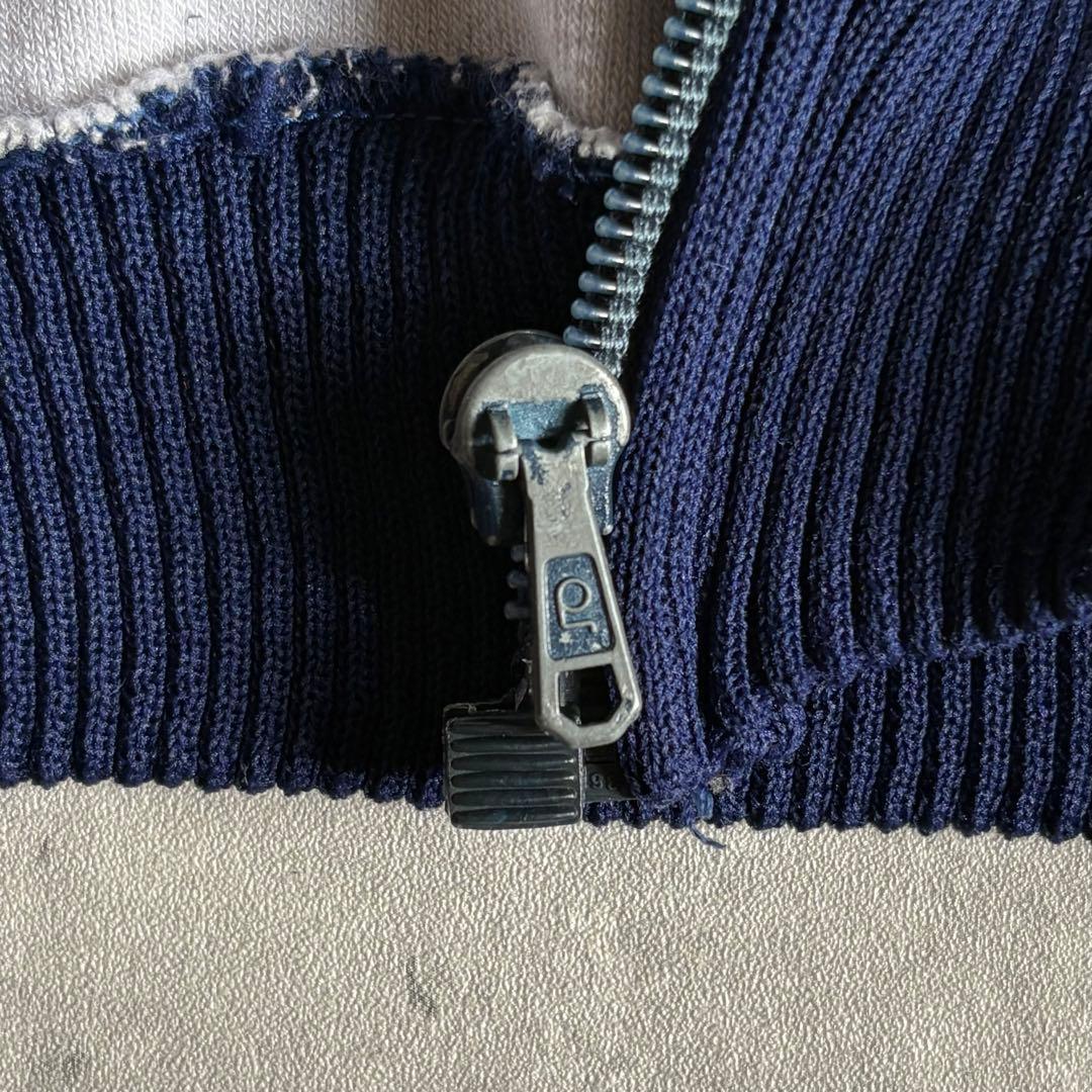 【80s euro adidas】トラックジャケット　ventex 短丈　古着