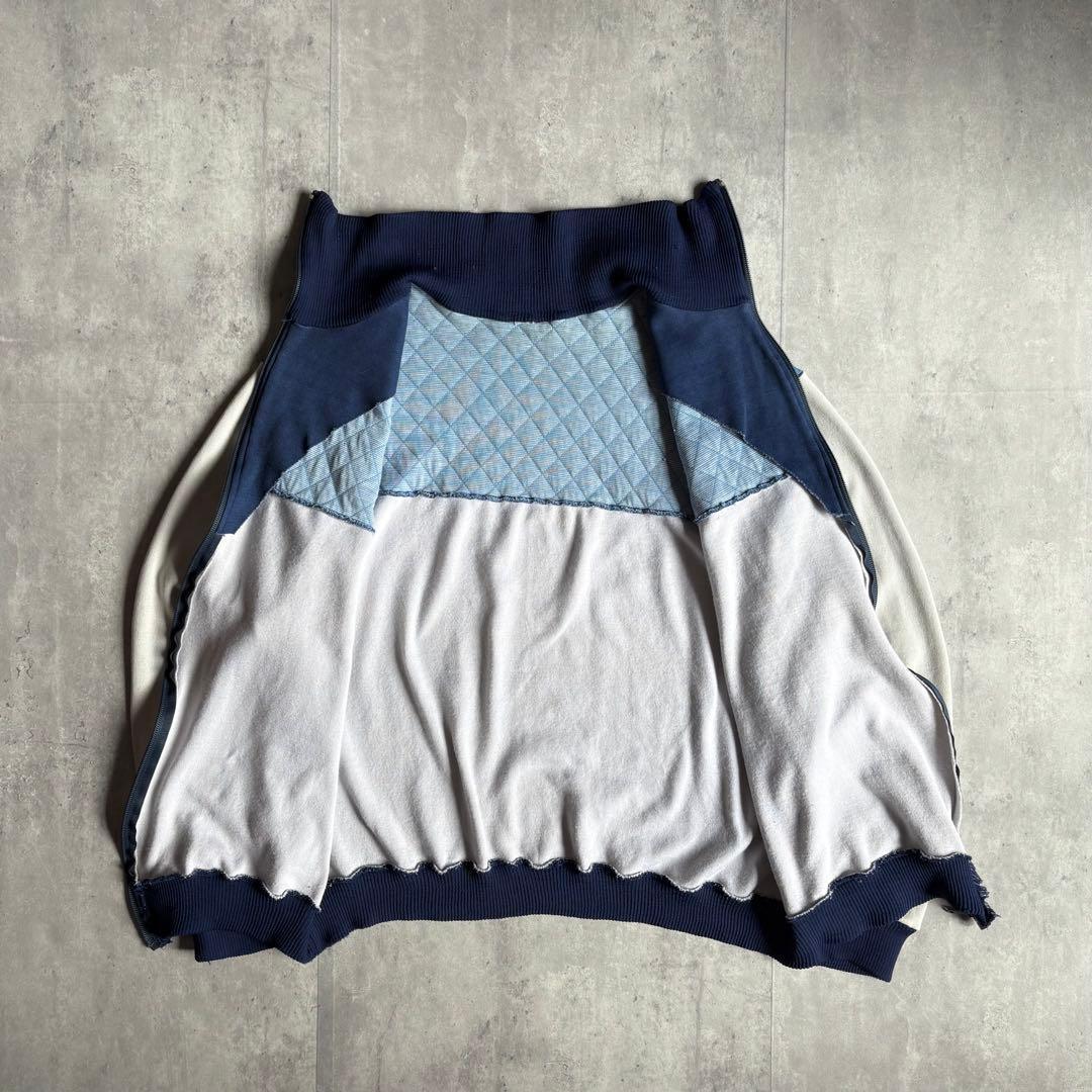 【80s euro adidas】トラックジャケット　ventex 短丈　古着