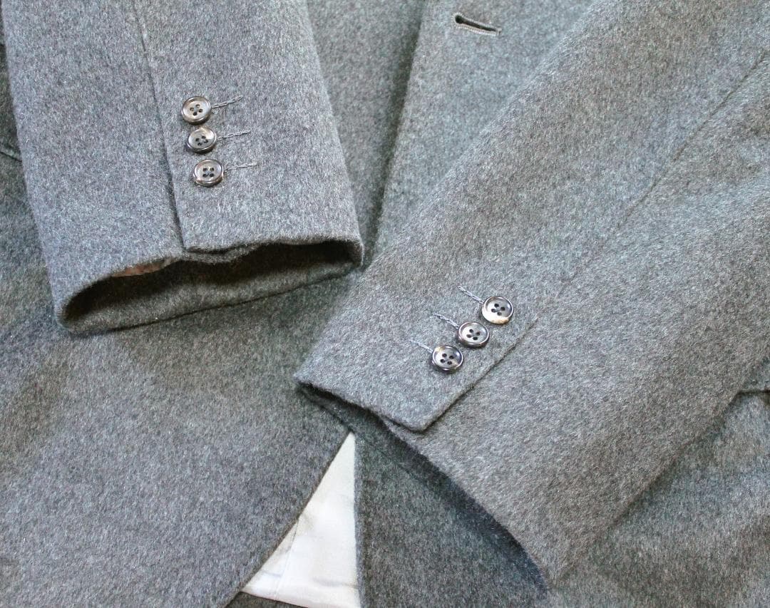 極美品/15万円超』papas パパス ジャケット(カシミア100％)