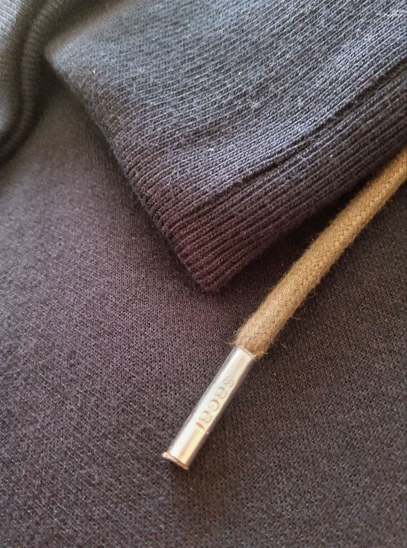 トップス sacai Sponge Sweat Nylon Twill Dress