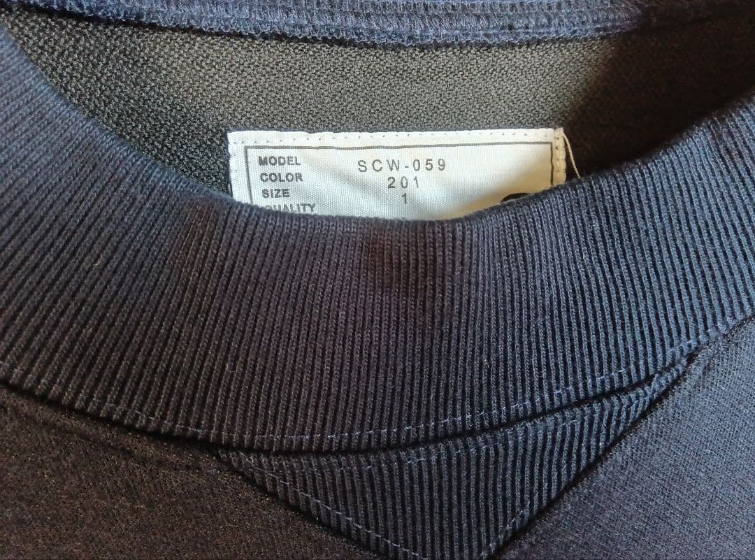 トップス sacai Sponge Sweat Nylon Twill Dress