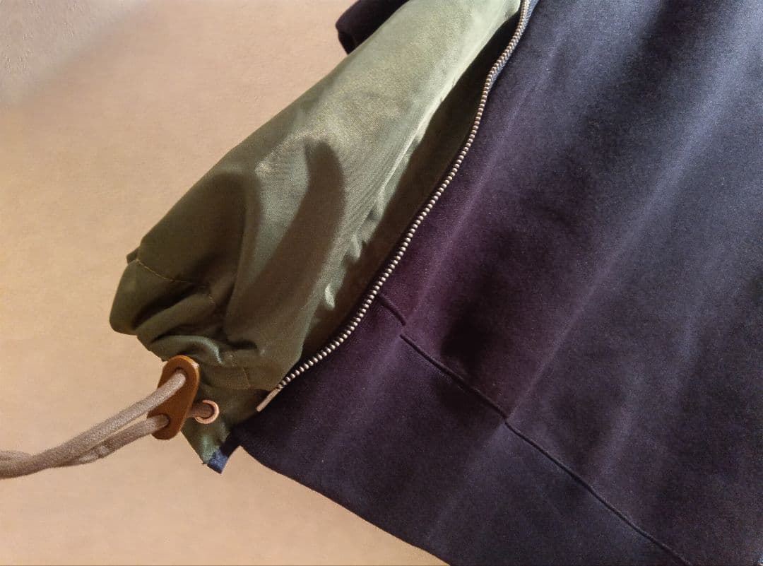 トップス sacai Sponge Sweat Nylon Twill Dress