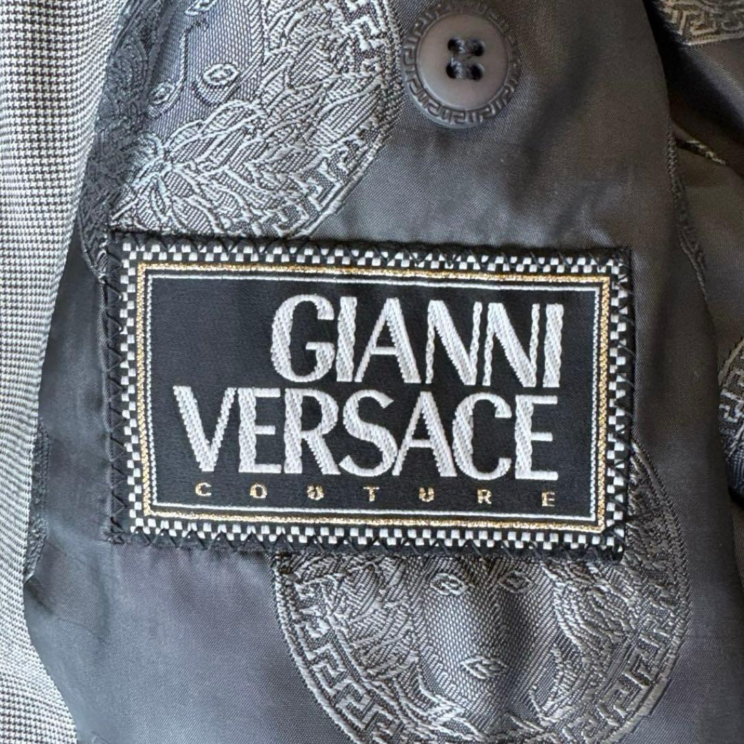 ✨極美品✨ジャンニベルサーチ　ヴェルサーチ　スーツ　千鳥格子　メドゥーサ