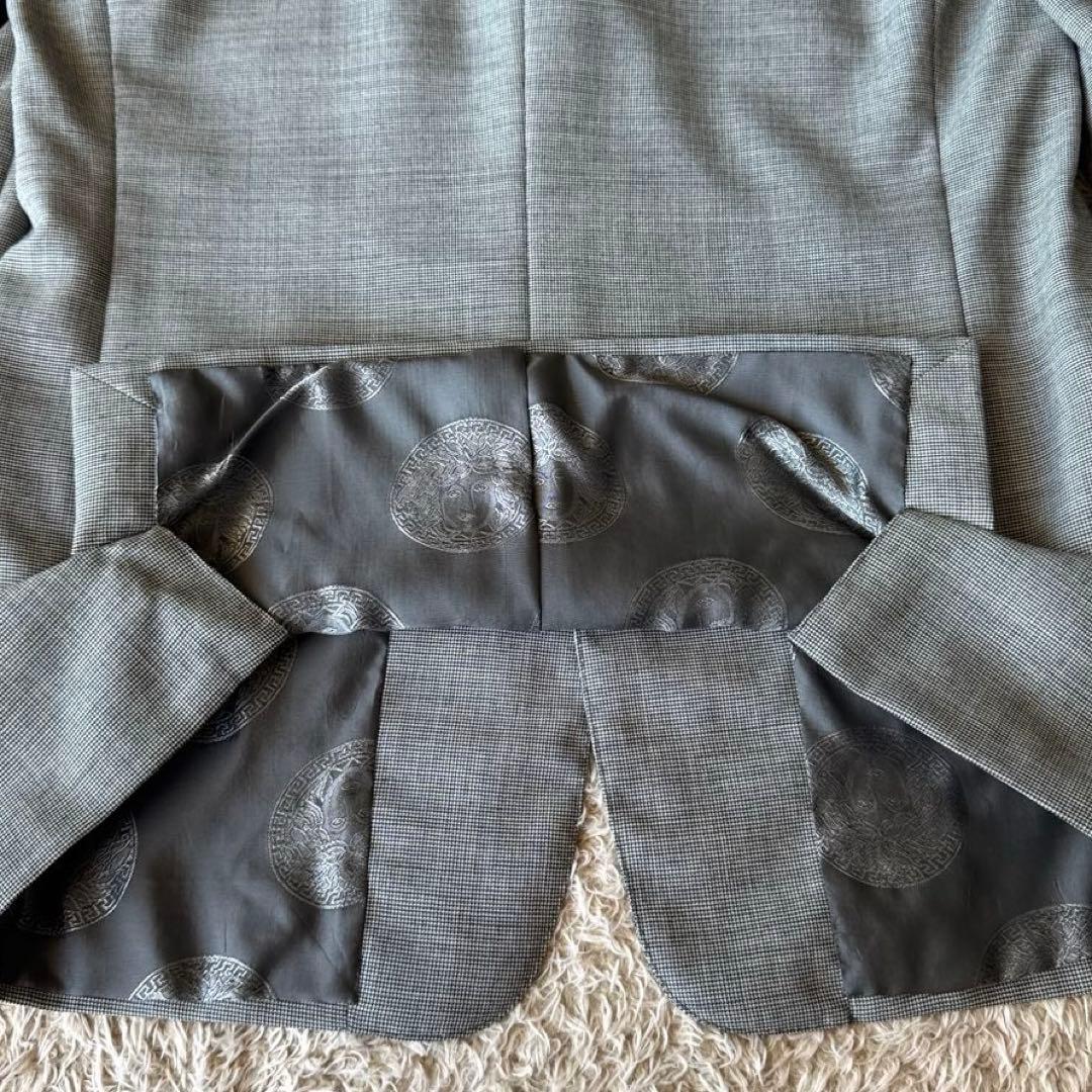 ✨極美品✨ジャンニベルサーチ　ヴェルサーチ　スーツ　千鳥格子　メドゥーサ