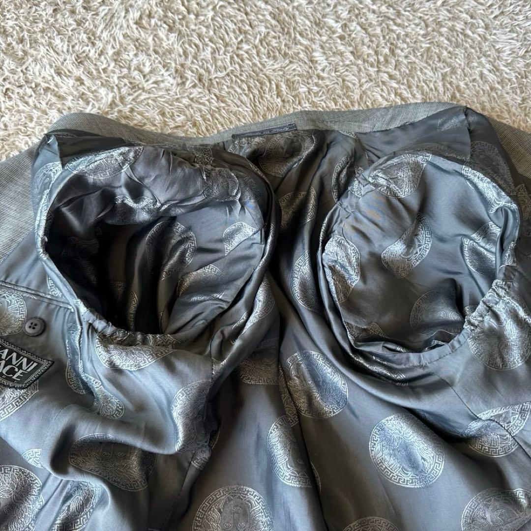 ✨極美品✨ジャンニベルサーチ　ヴェルサーチ　スーツ　千鳥格子　メドゥーサ