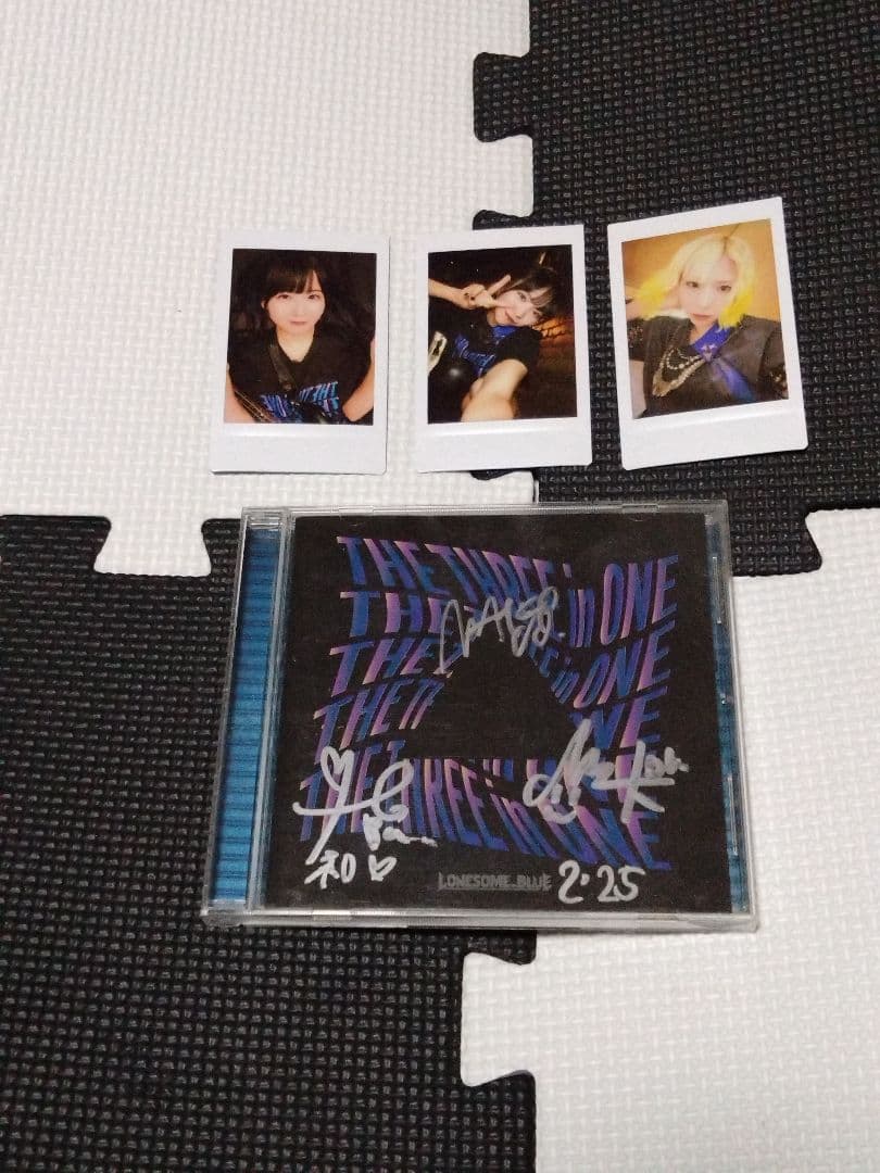 Lonesome _Blue 直筆サイン入り『The Three In One』