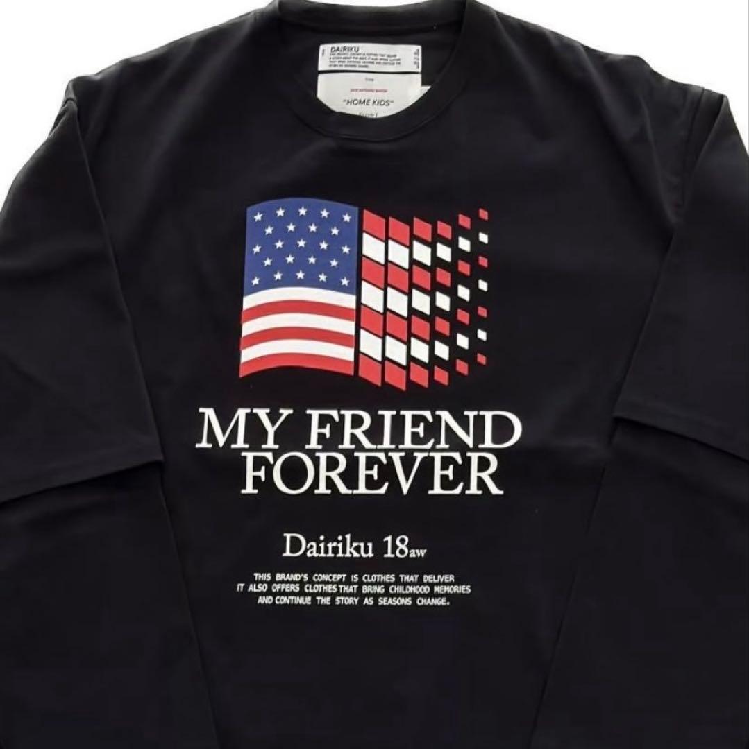 別注 DAIRIKU×borabora レイヤード ロンT