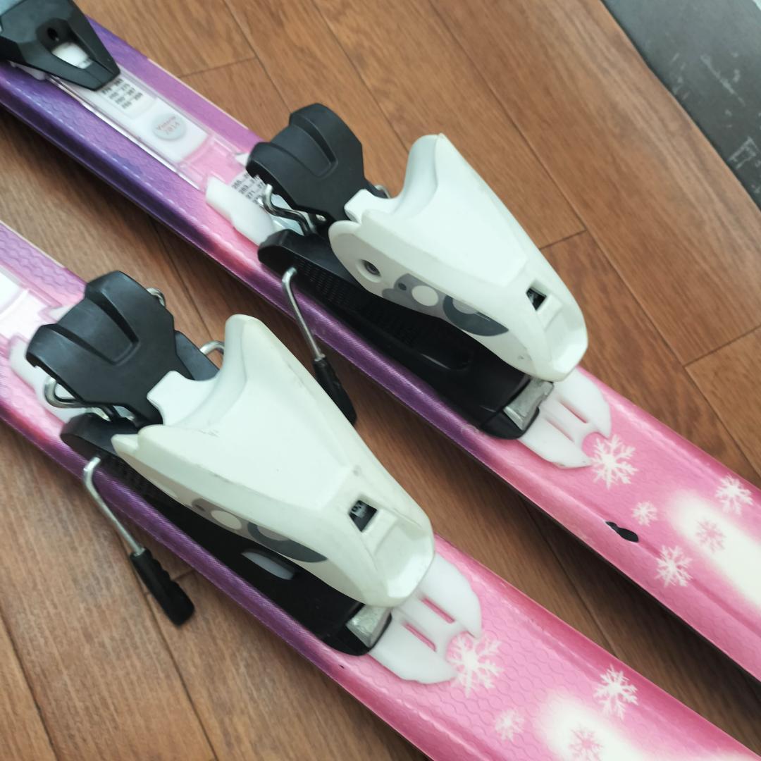 キッズ・ジュニア用 ELAN スキー4点セット 130cm ポール・バッグ付