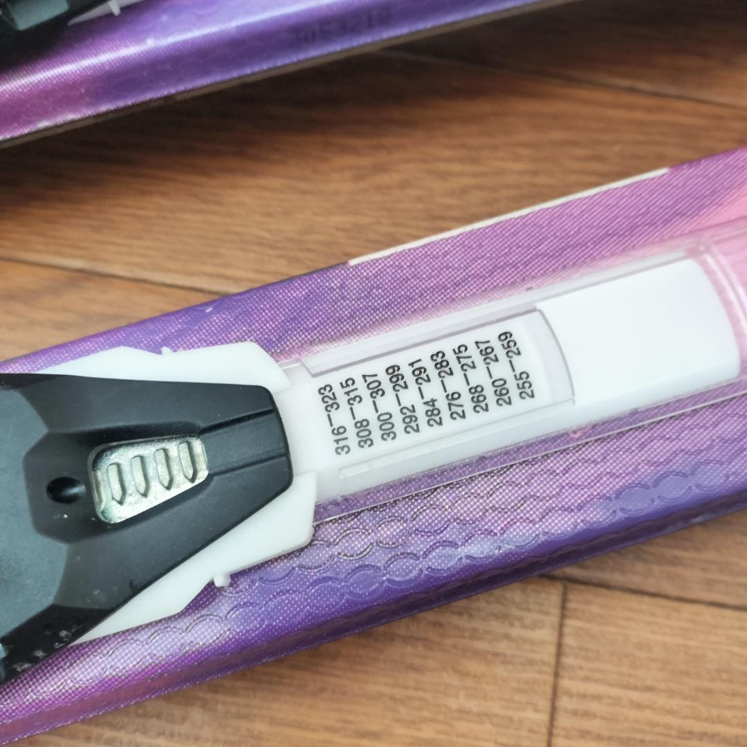 キッズ・ジュニア用 ELAN スキー4点セット 130cm ポール・バッグ付