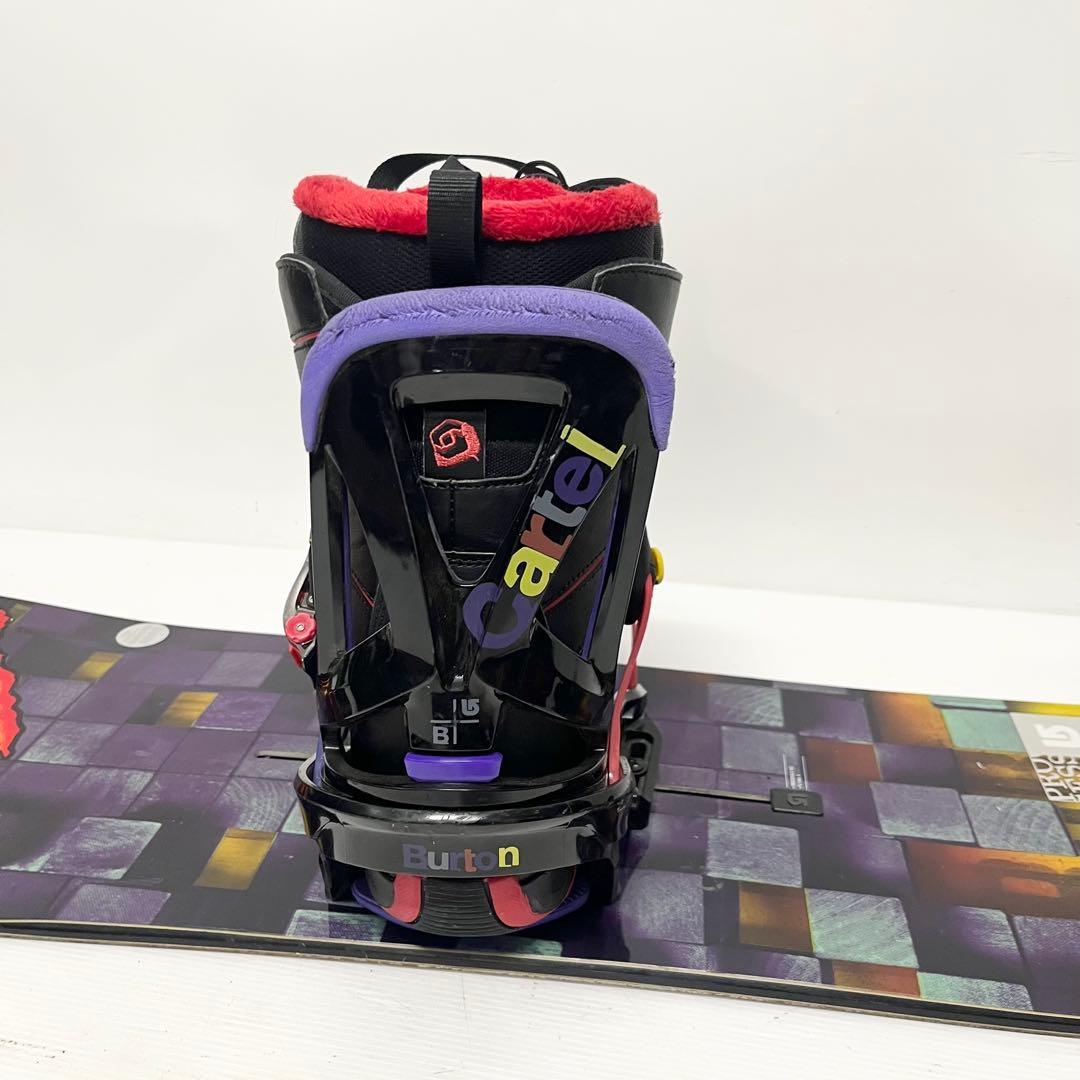 BURTON FLYING V スノボセット　SALOMON スノーボード 美品