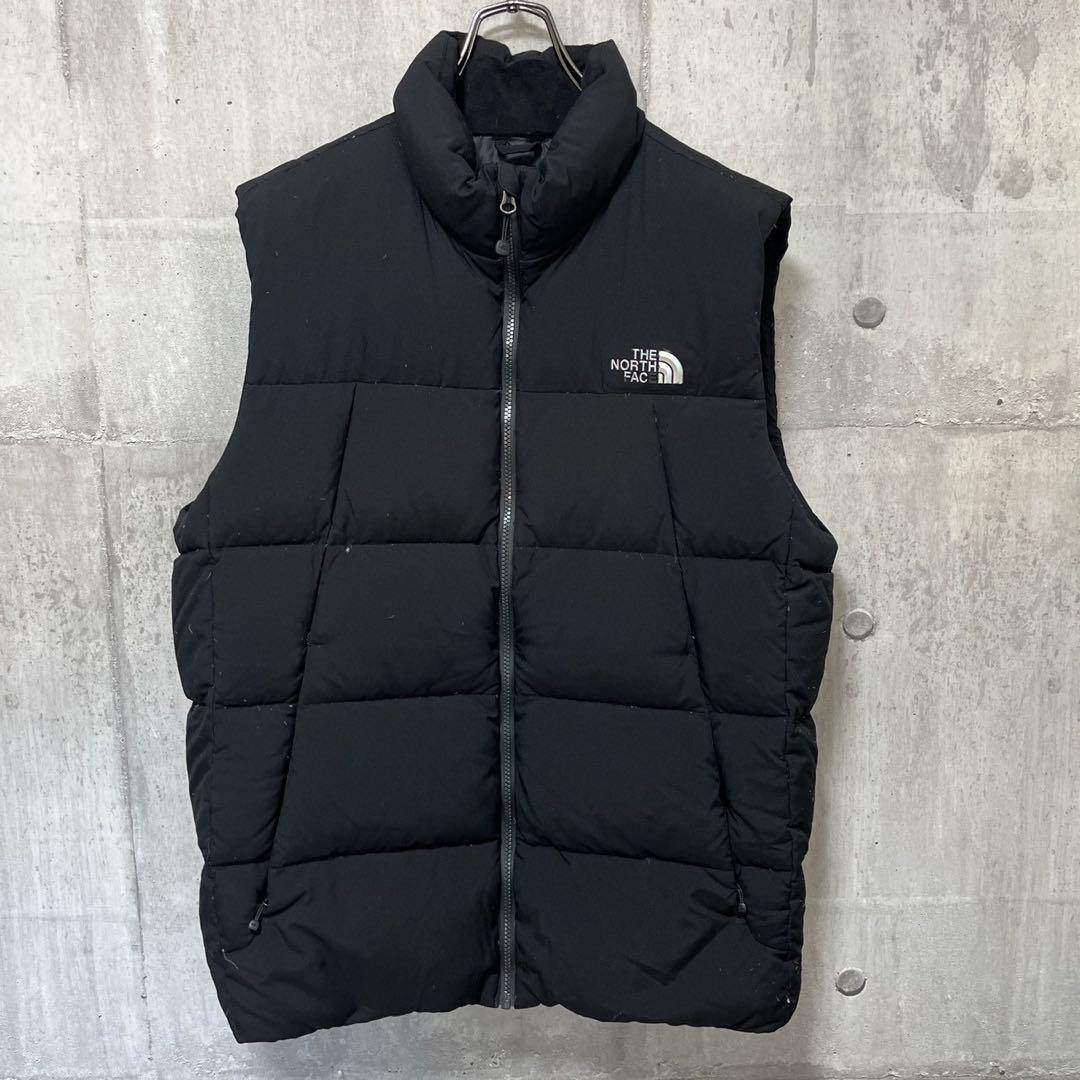 ノースフェイス　ダウンベスト　ブラック　メンズ2XL