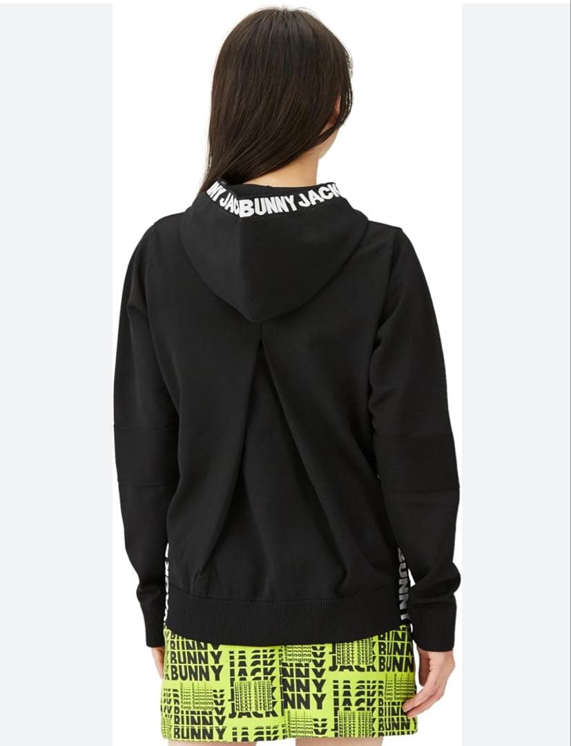 Jack Bunny ジャックバニーレディースブラックパーカー サイズ2新品