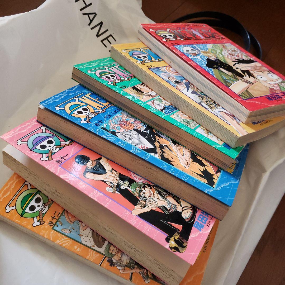 ワンピース単行本、7～12