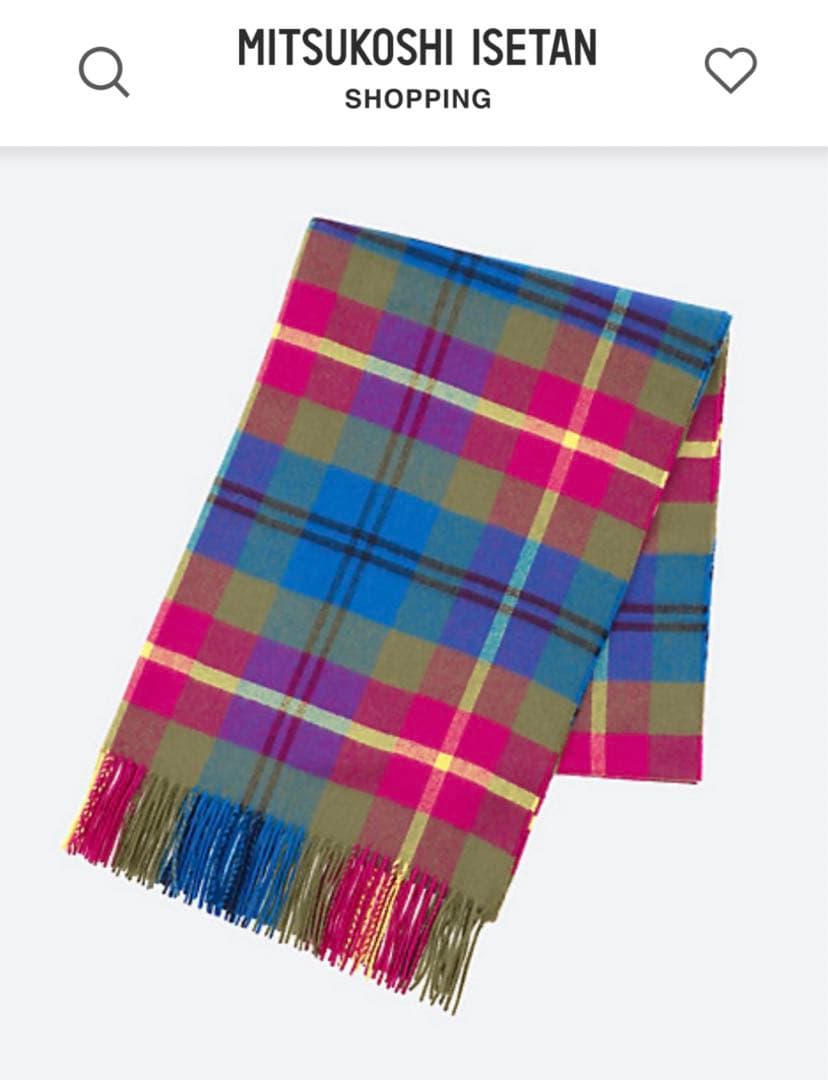 ★国内正規品★¥93,500- JOHNSTONS 大判カシミヤストール ★P4