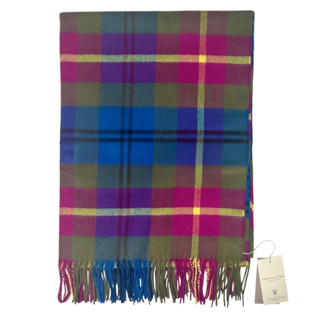 ★国内正規品★¥93,500- JOHNSTONS 大判カシミヤストール ★P4