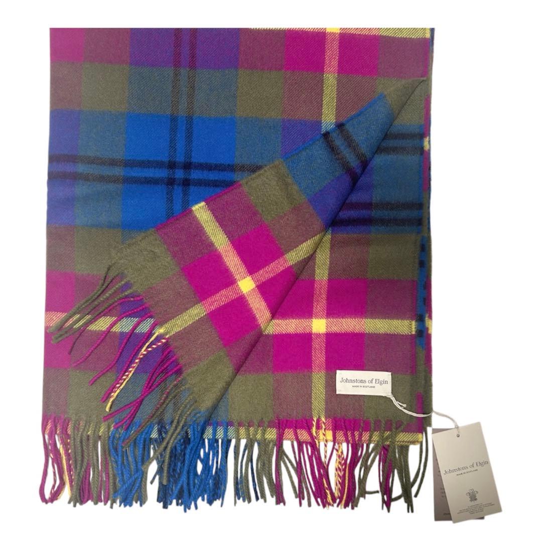 ★国内正規品★¥93,500- JOHNSTONS 大判カシミヤストール ★P4