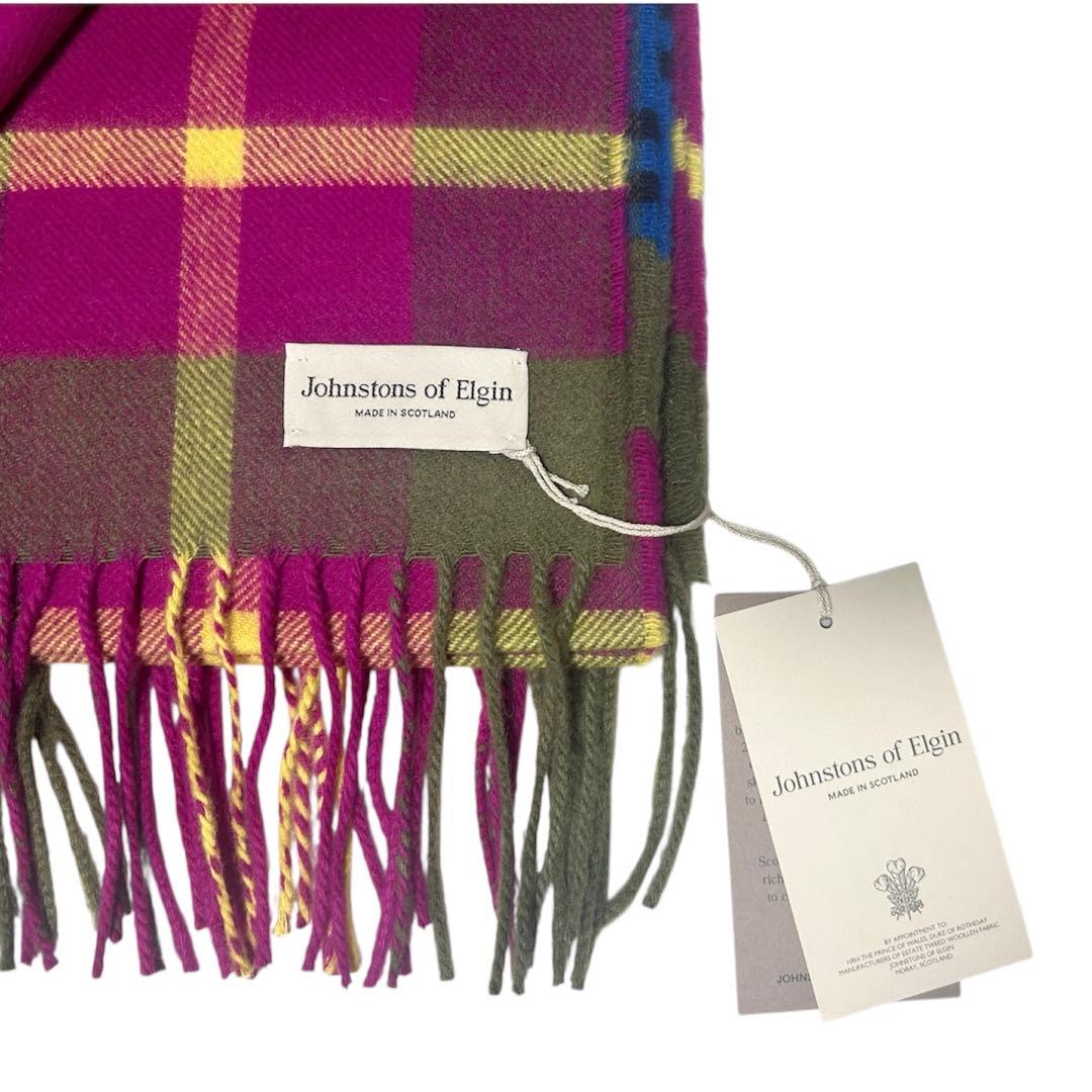 ★国内正規品★¥93,500- JOHNSTONS 大判カシミヤストール ★P4