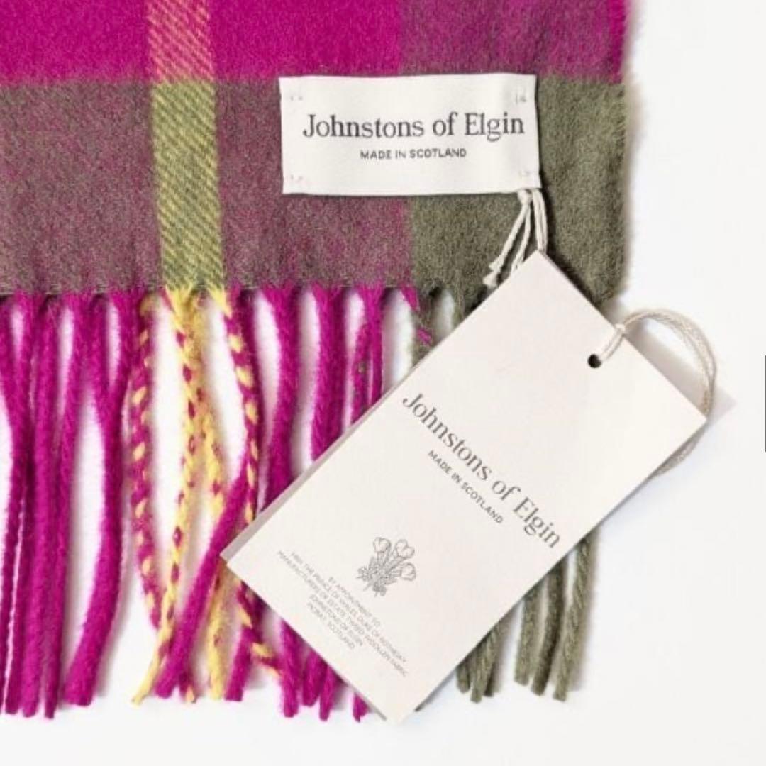 ★国内正規品★¥93,500- JOHNSTONS 大判カシミヤストール ★P4