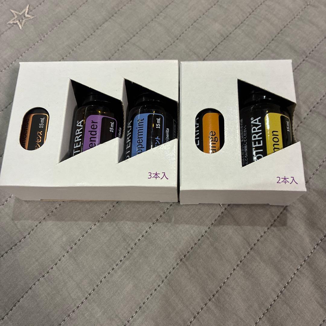 doTERRA エッセンシャルオイルセット 15mL x5