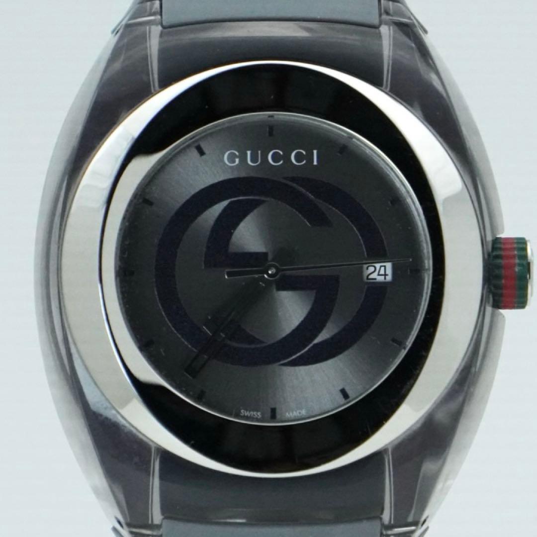 【箱付き】GUCCI グッチ シンク 人気のシェリーライン メンズ ラバーベルト