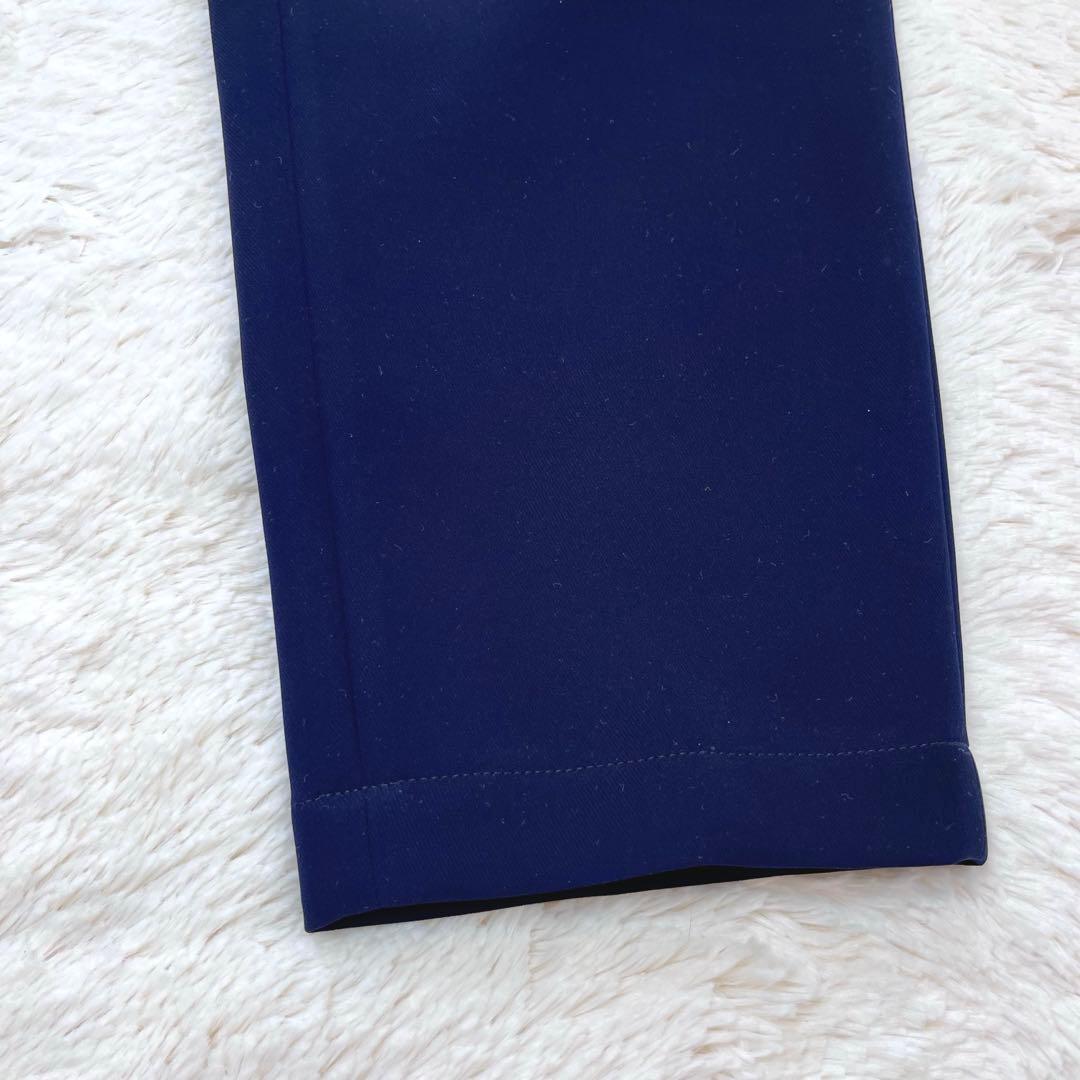 '21 美品✨ ボーダーズアットバルコニー　テーパードパンツ　38 ネイビー