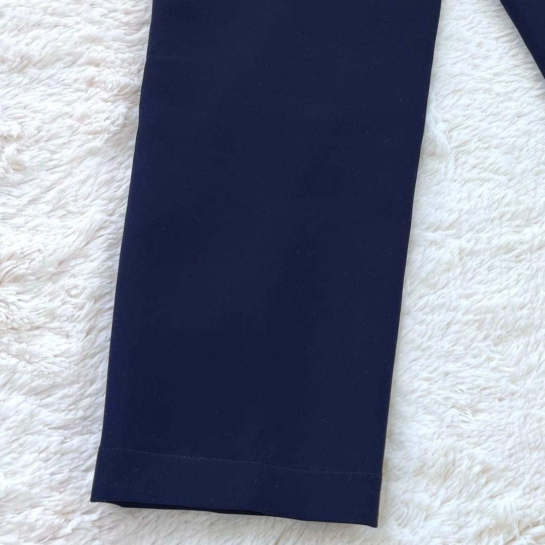 '21 美品✨ ボーダーズアットバルコニー　テーパードパンツ　38 ネイビー